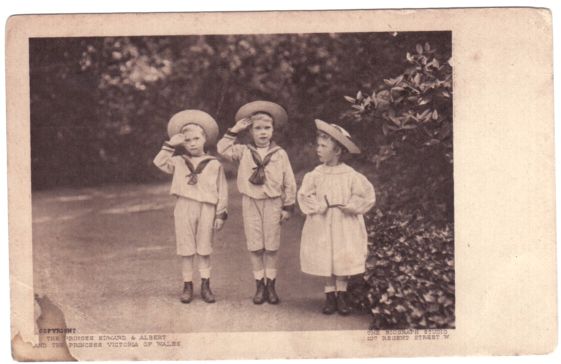 [EDWARD VIII — Charming Unsigned Postcard Portrait Photograph, by The Biograph Studio, | Sophie Dupré Autographs