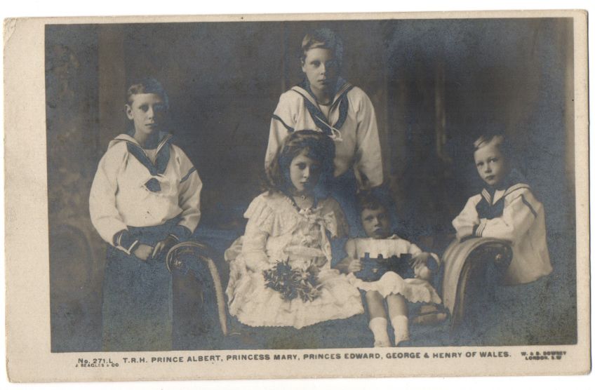 [EDWARD VIII — Unsigned Postcard Portrait Photograph, by W & D Downey, | Sophie Dupré Autographs