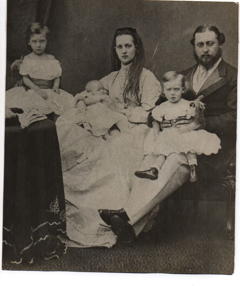 [EDWARD VII — Exceptional Unsigned Portrait Photograph, by J. Russell, | Sophie Dupré Autographs