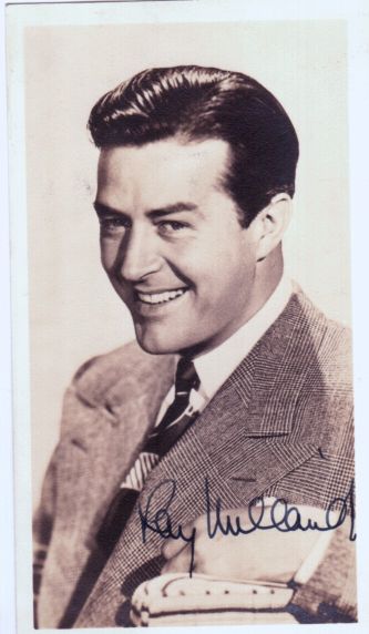 MILLAND — Signed Portrait Photograph | Sophie Dupré Autographs
