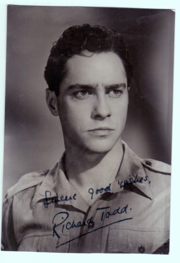 TODD — Portrait Photograph with printed signature and inscription | Sophie Dupré Autographs
