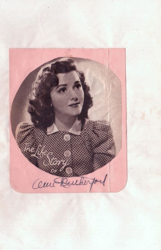 RUTHERFORD — Charming Signed Magazine Photograph, | Sophie Dupré Autographs