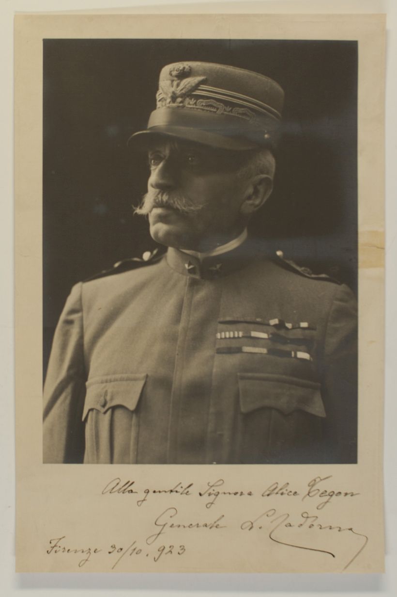 CADORNA — Fine Signed, Inscribed and Dated Portrait Photograph, | Sophie Dupré Autographs