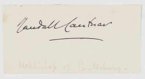 DAVIDSON — Signature 'Randall Cantuar' on piece, | Sophie Dupré Autographs