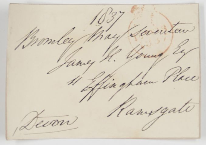 DEVON — Autograph Address Panel Signed for Free Postage, | Sophie Dupré Autographs