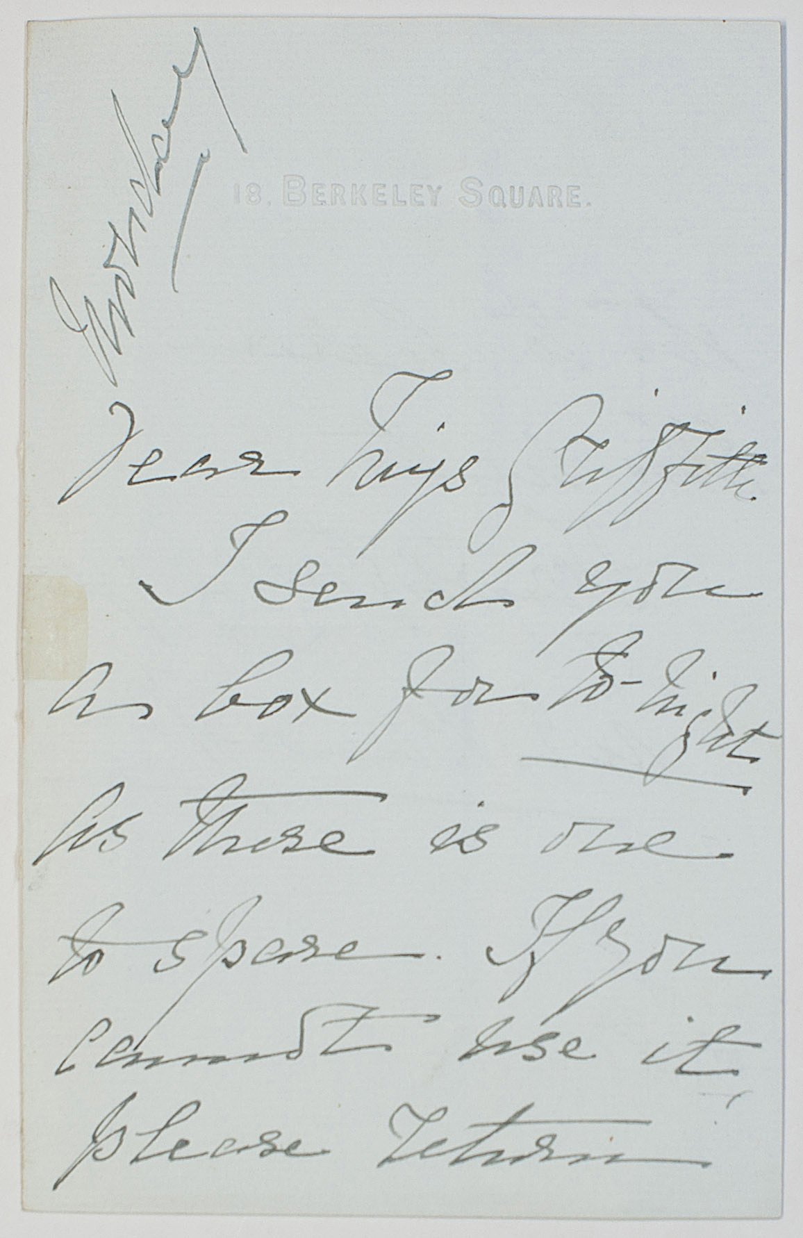 (Marie Effie née Wilton, 1839-1921, Actress, Wife of Sir Squire Bancroft) — Sophie Dupré Autographs