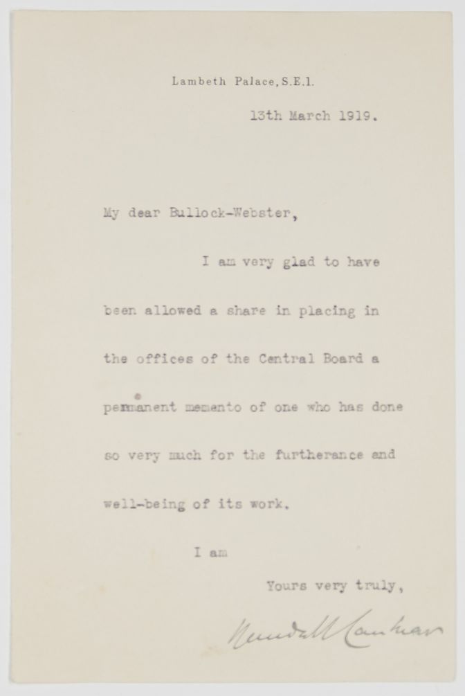DAVIDSON — Typed Letter Signed 'Randall Cantuar' | Sophie Dupré Autographs