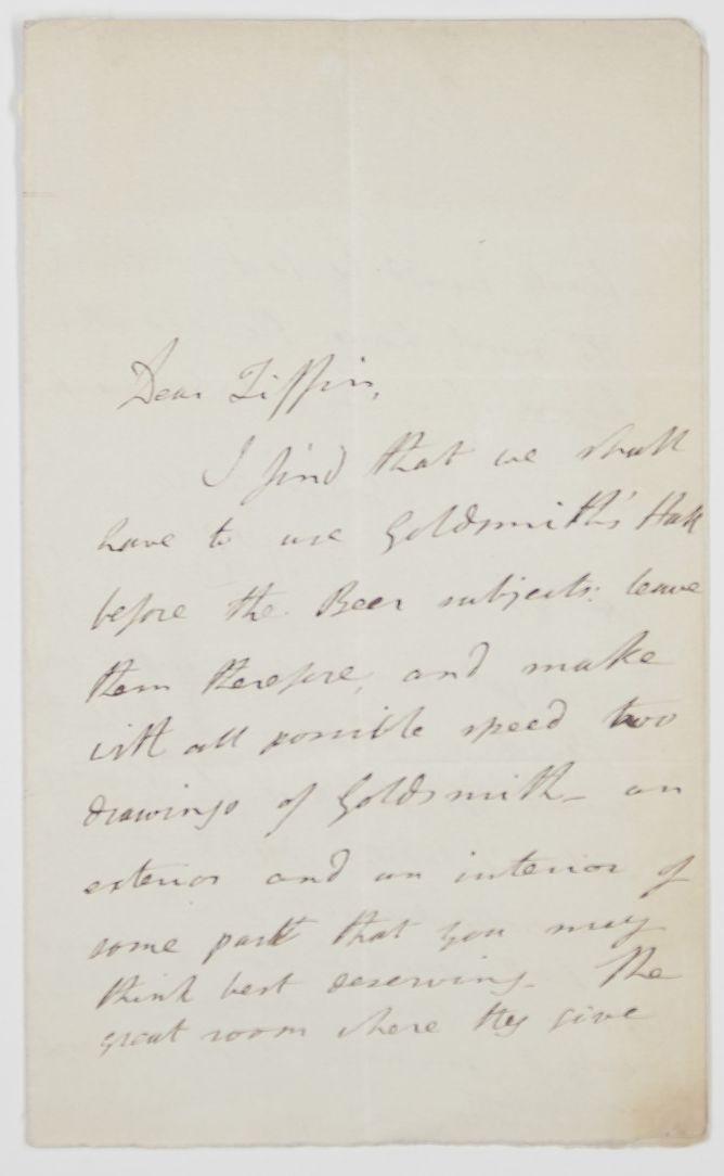 RAMSAY — Autograph Letter Signed to 'Dear Tiffin', | Sophie Dupré Autographs