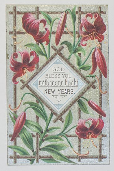 NEW YEAR CARD — Card Printed in full Colour | Sophie Dupré Autographs