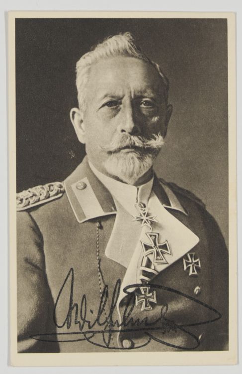 [WILHELM II — Portrait Postcard Photo with printed signature, | Sophie Dupré Autographs