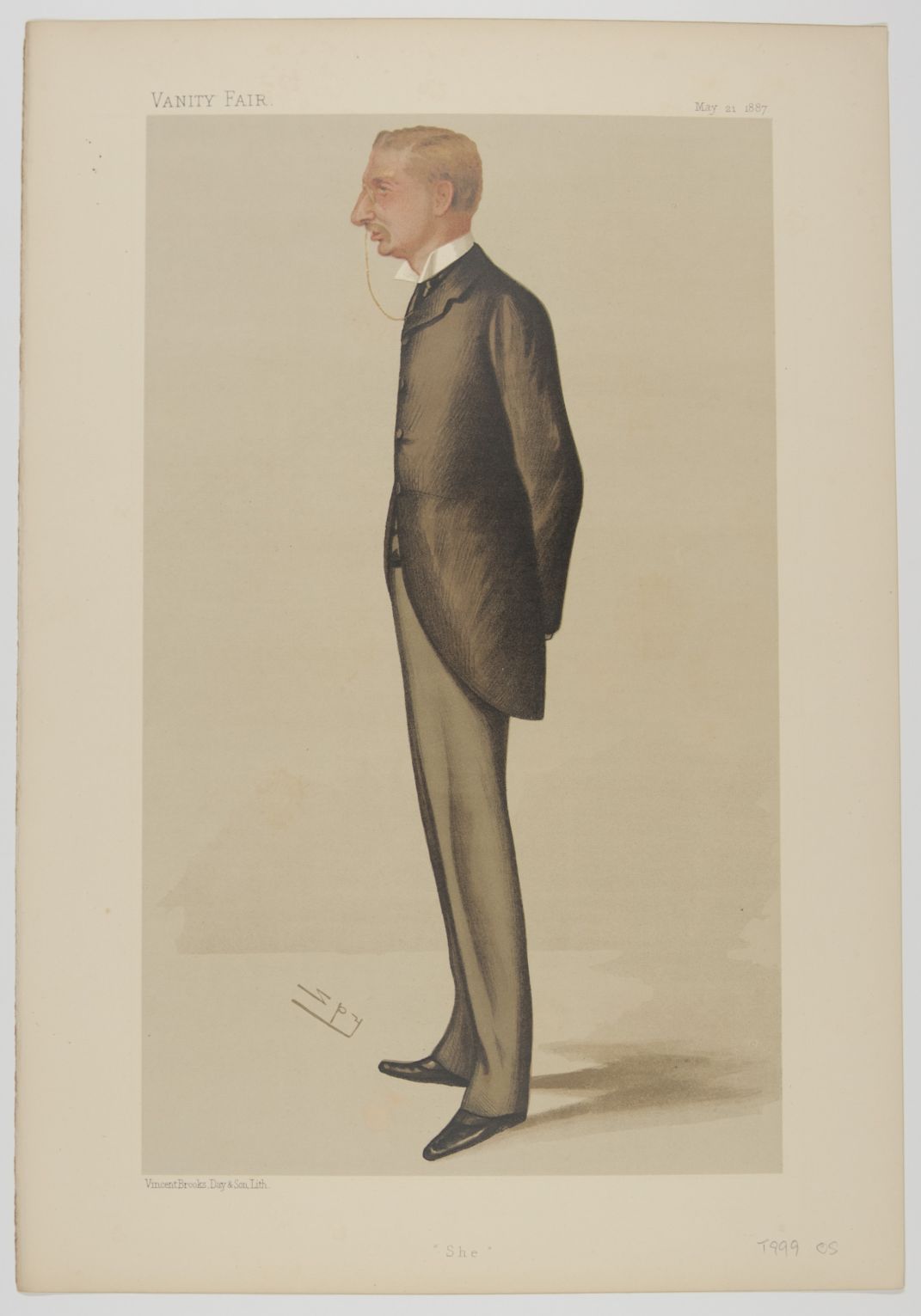 [HAGGARD — Fine Caricature Portrait in Colours from Vanity Fair, by 'Spy', | Sophie Dupré Autographs