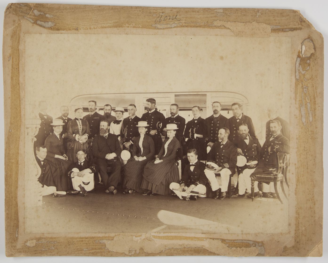 [LOUISE — Group Photograph on board the Royal Yacht, | Sophie Dupré Autographs