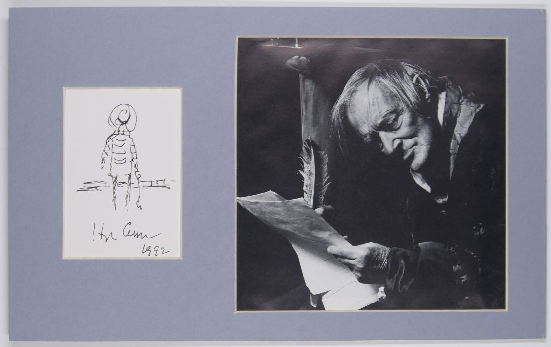 CASSON — Portrait Photograph as a 19th-century character, | Sophie Dupré Autographs