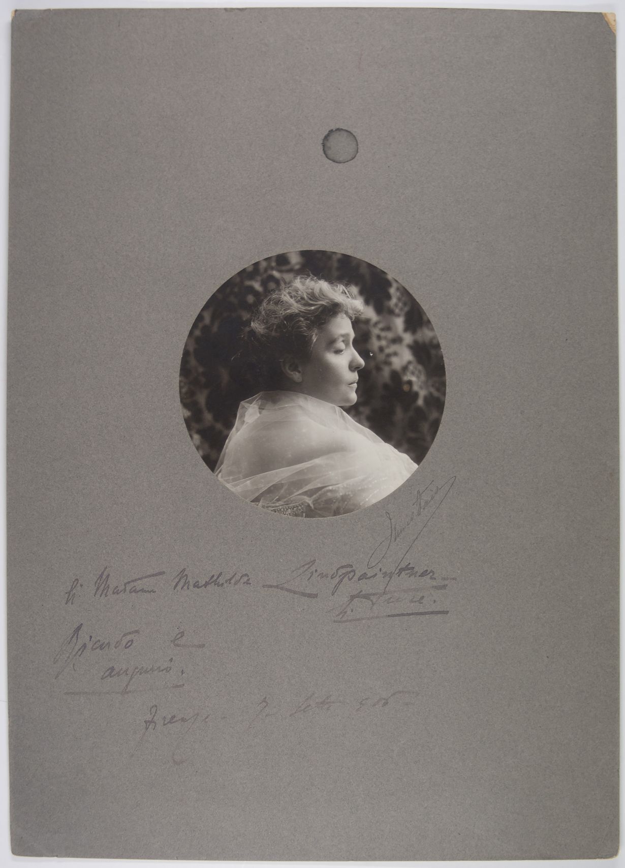 DUSE — Fine Signed Portrait Photograph, | Sophie Dupré Autographs