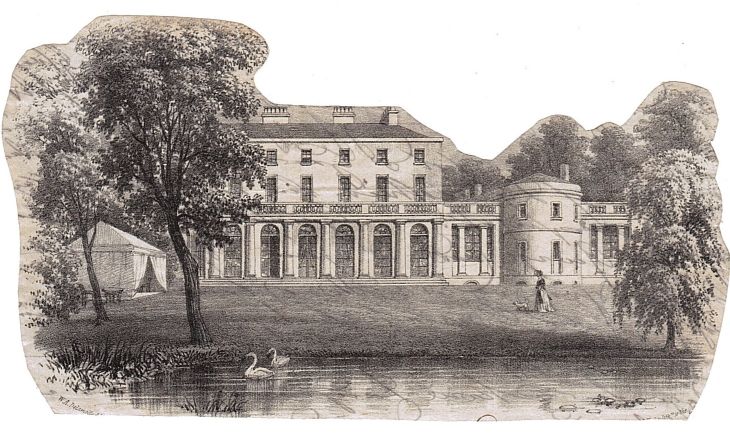 VICTORIA MARY — Fine Pictorial Letterhead of her residence Frogmore Lodge, Windsor, | Sophie Dupré Autographs