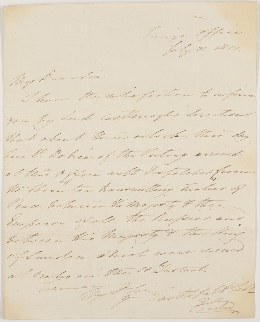 COOKE — Autograph Letter Signed to an unnamed correspondent, | Sophie Dupré Autographs